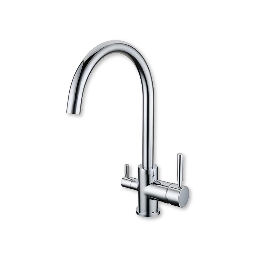 Integrated Tap Gooseneck - Stainless Steel
