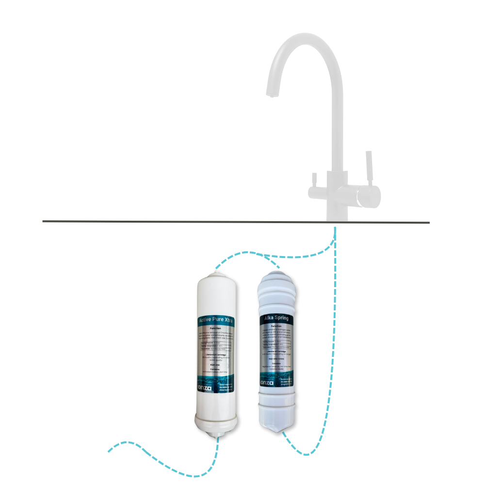 ALKA XTRA - Alkaline Mineral Filter System