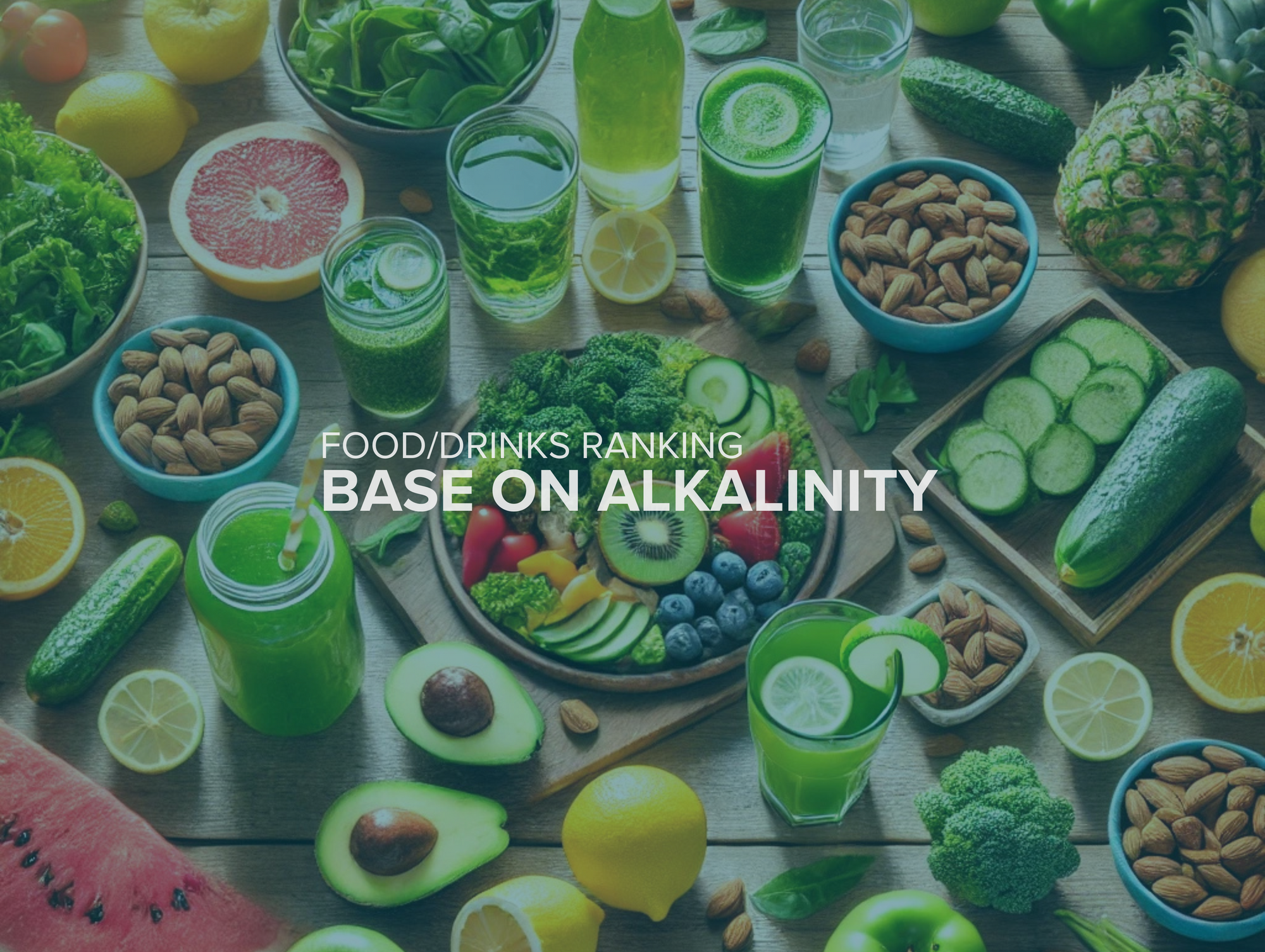 Ranked Foods/Drinks: Alkaline