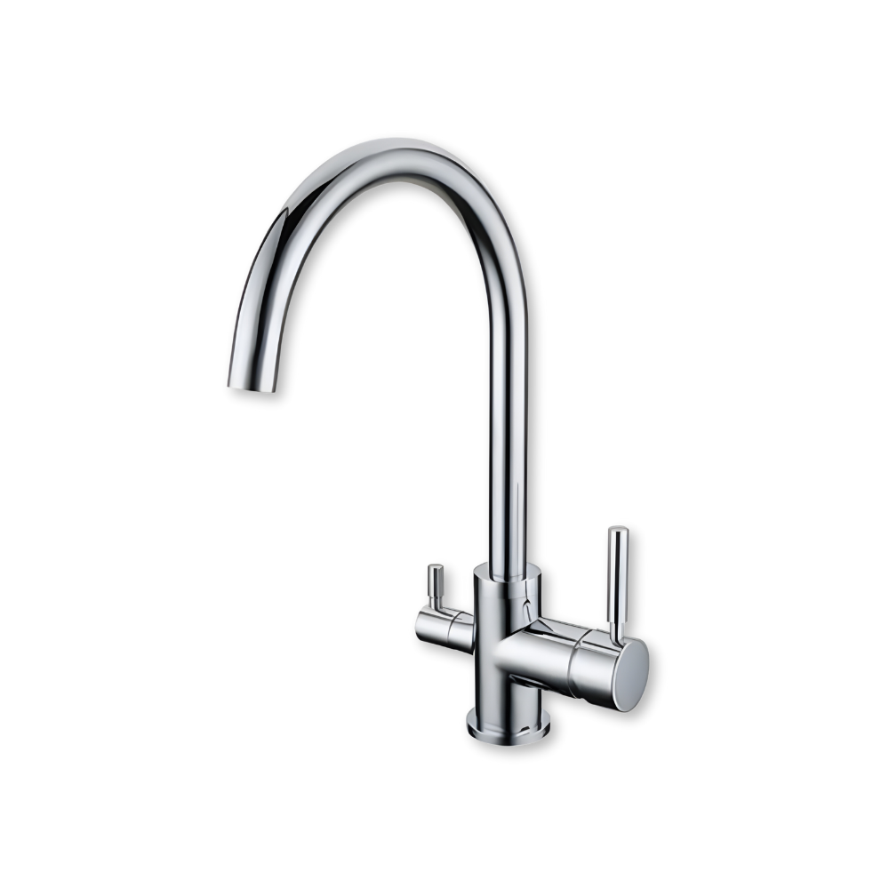 Integrated Tap Gooseneck - Chrome