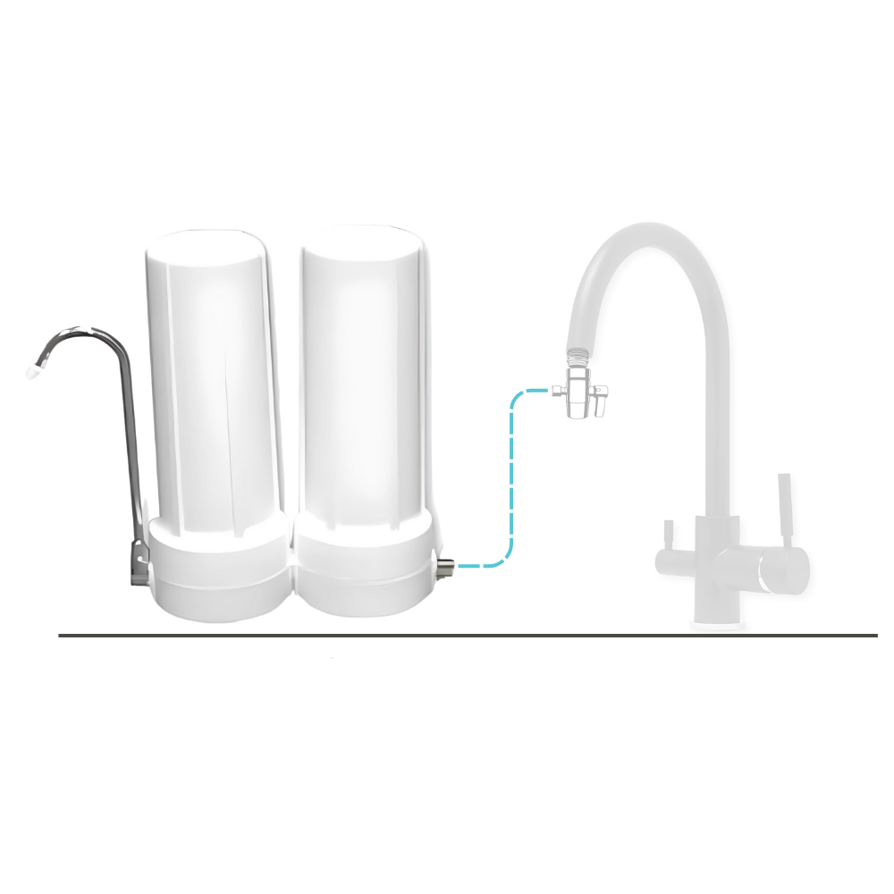 Fluoride-Free Benchtop Filter TWIN - Town Supply