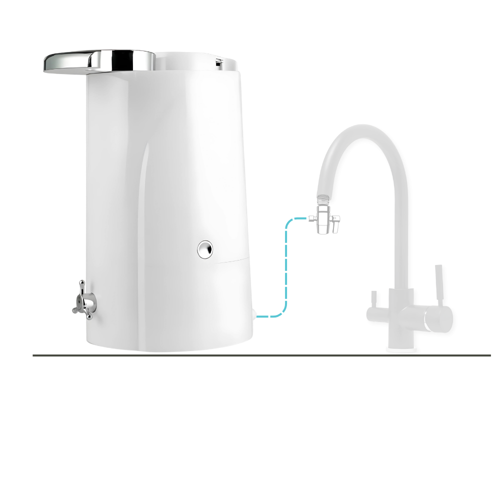 Alka Flow - Alkaline Benchtop Water Filter System & Alkalizer