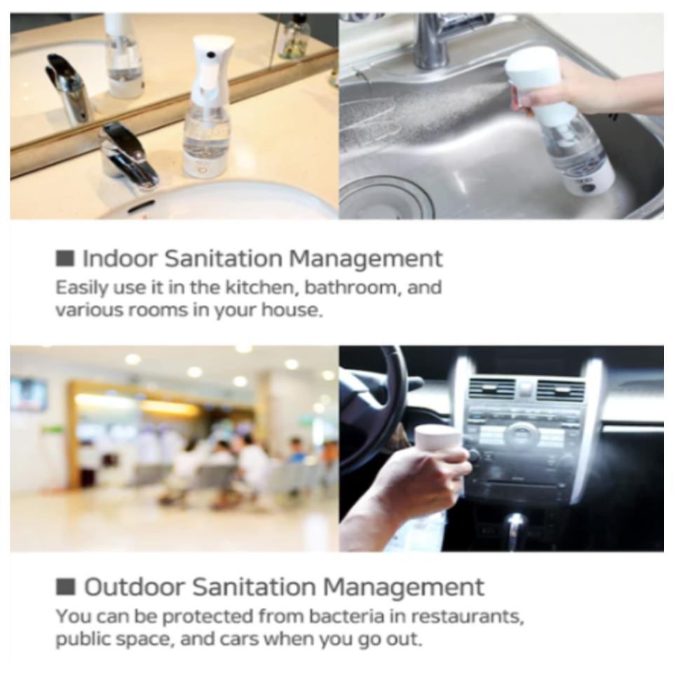 SANI-LIZZIE - Disinfectant Generator - Spray bottle 350ml